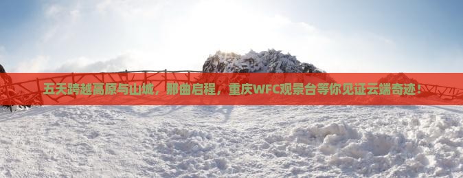 那曲到重庆wfc观景台五日游