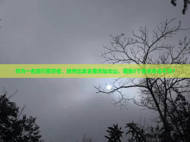 赣州去重庆仙女山必去地