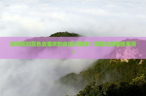 百色去重庆自由行