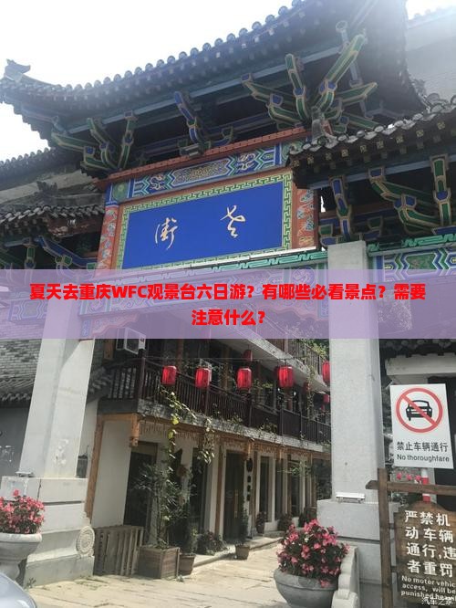 夏天去重庆wfc观景台六日游