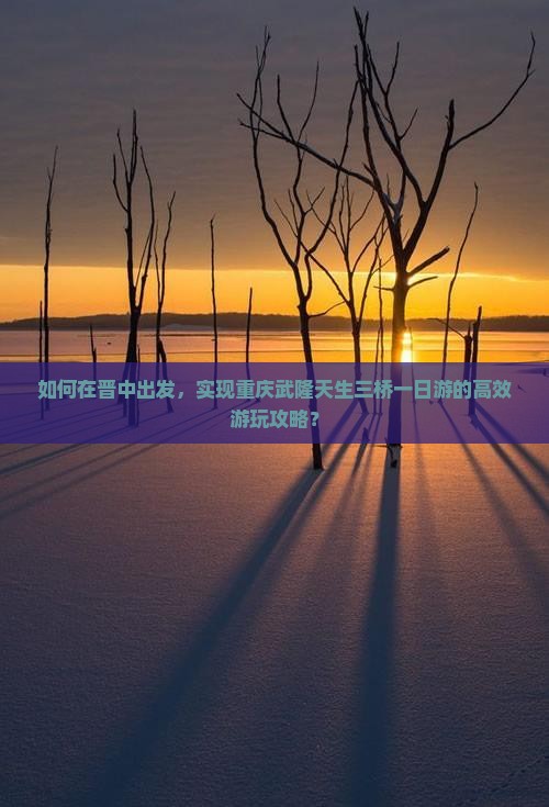 晋中到重庆武隆天生三桥一日
