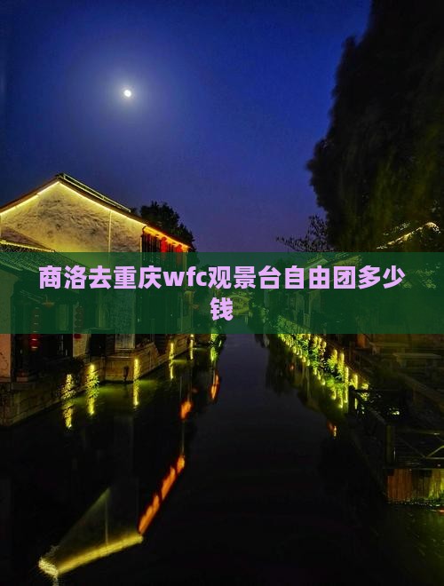 商洛去重庆wfc观景台自由团