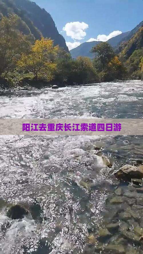 阳江去重庆长江索道四日游