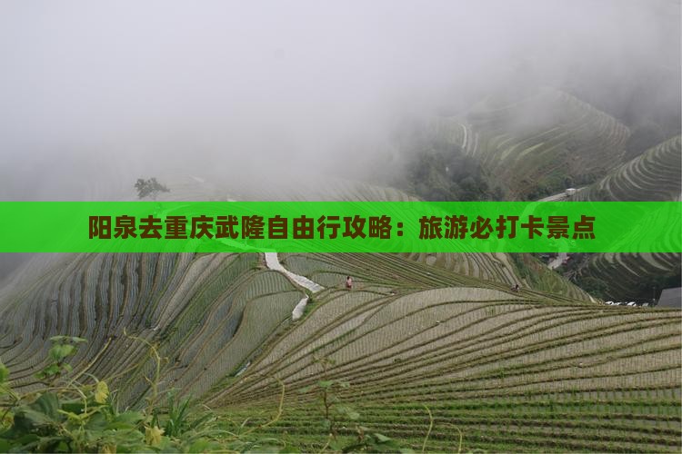 阳泉去重庆武隆自由行