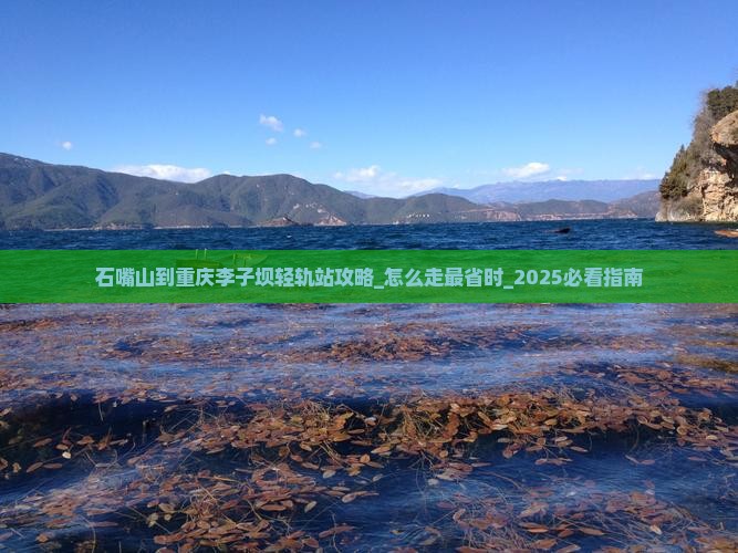 石嘴山到重庆李子坝轻轨站攻略