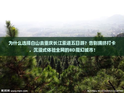 白山去重庆长江索道五日游