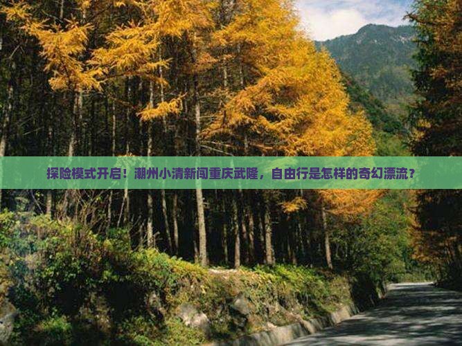 潮州到重庆武隆自由行