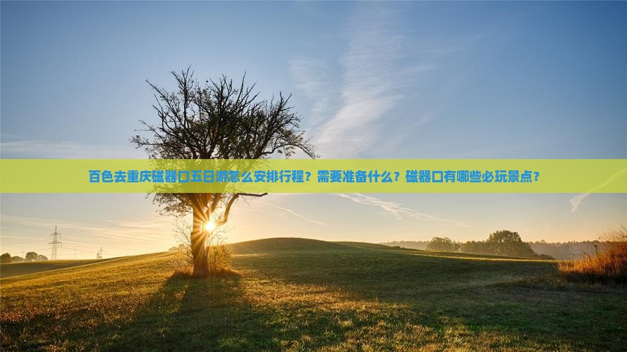 百色去重庆磁器口五日游 百色去重庆磁器口五日游