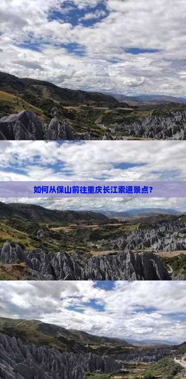 保山去重庆长江索道景点