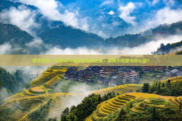 新余到重庆wfc观景台旅游小吃