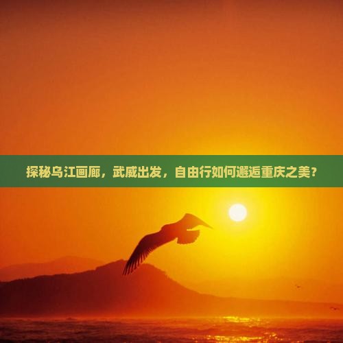 武威到重庆乌江画廊自由团