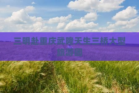 三明去重庆武隆天生三桥大型旅游团