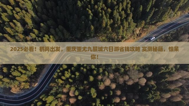 鹤岗去重庆蚩尤九黎城六日游