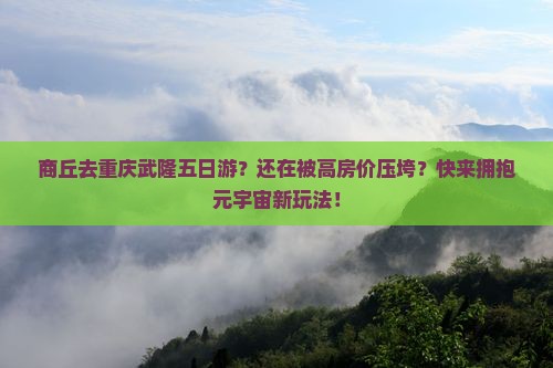 商丘去重庆武隆五日游