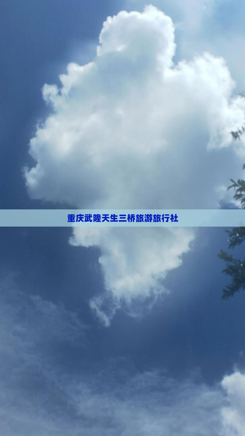 玉林去重庆武隆天生三桥旅行社