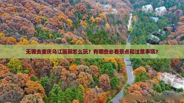 无锡去重庆乌江画廊攻略
