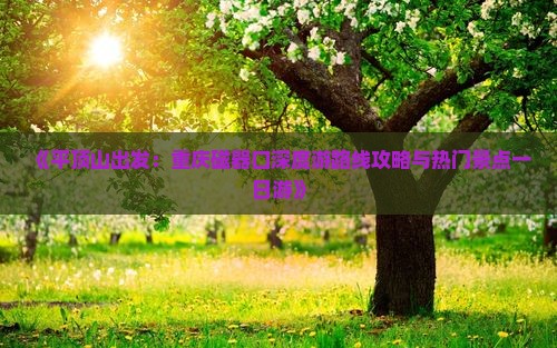 平顶山到重庆磁器口一日