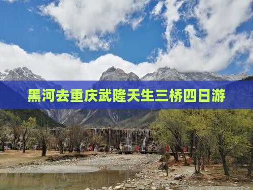 黑河去重庆武隆天生三桥四日游