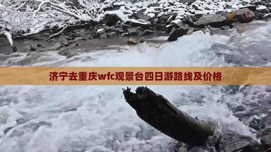 济宁去重庆wfc观景台四日游