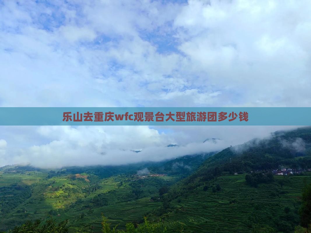 乐山去重庆wfc观景台大型旅游团