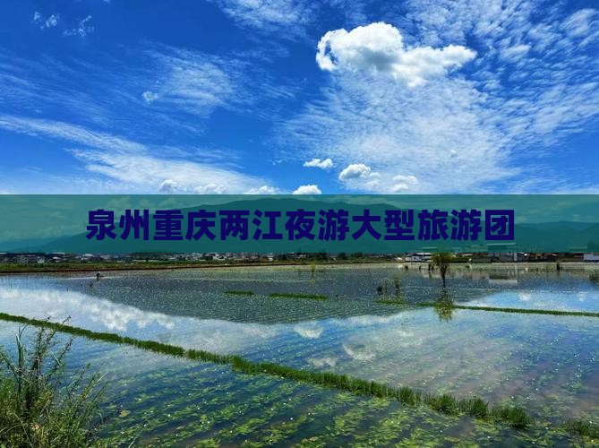 泉州到重庆两江夜游大型旅游团