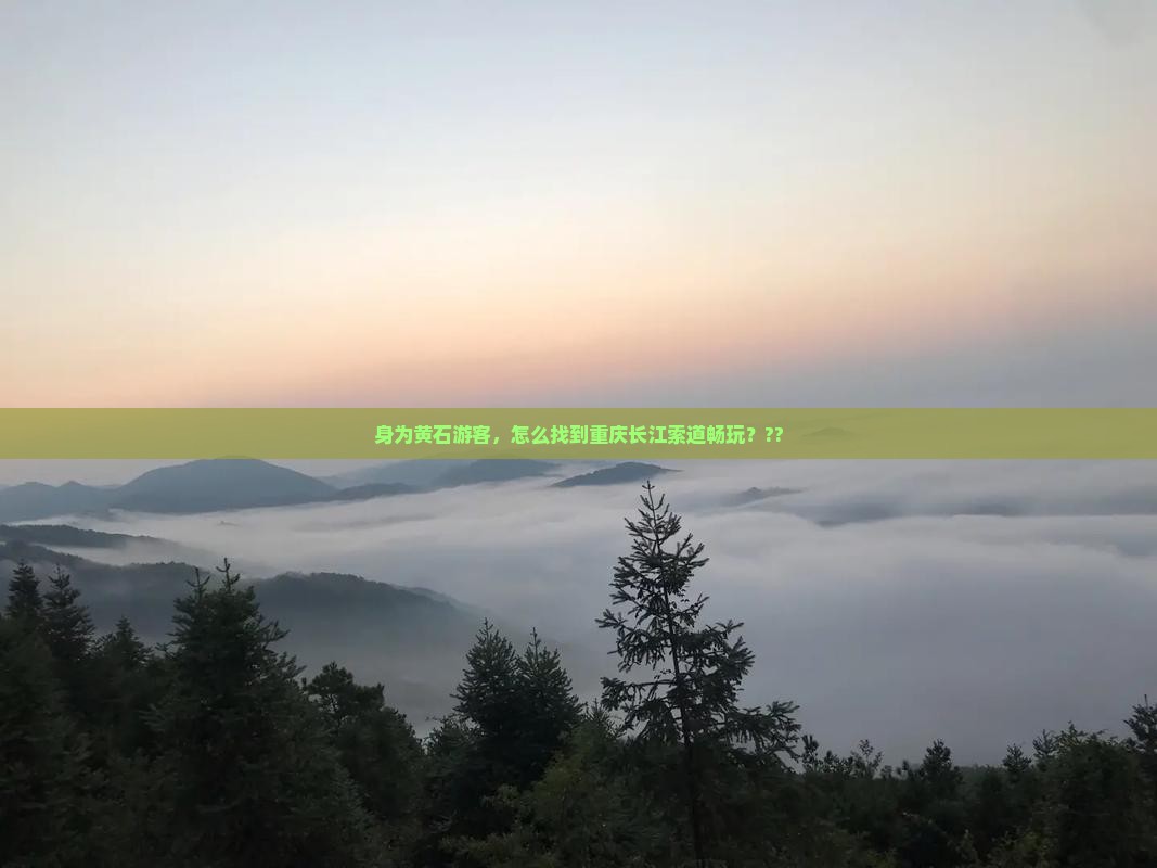 黄石去重庆长江索道哪里玩