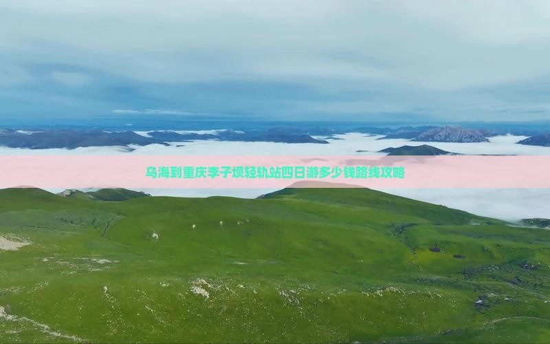 乌海到重庆李子坝轻轨站四日游