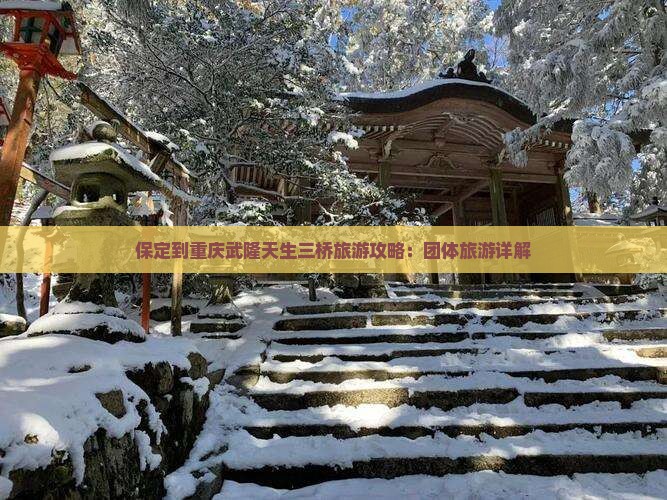 保定到重庆武隆天生三桥团体旅游