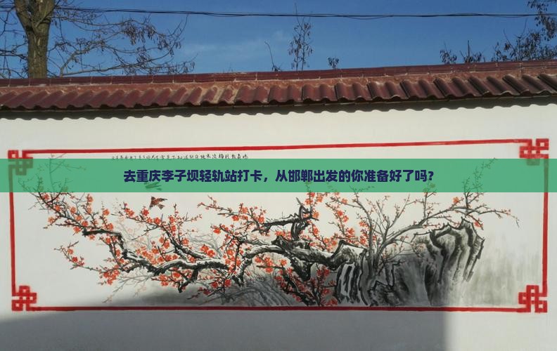 邯郸去重庆李子坝轻轨站门票
