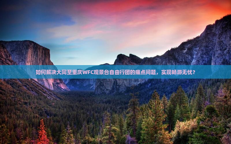 大同去重庆wfc观景台自由团