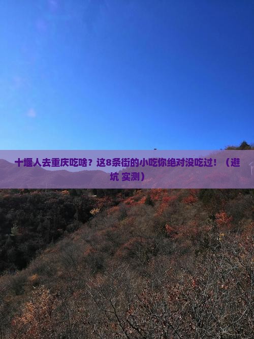 十堰去重庆旅游小吃