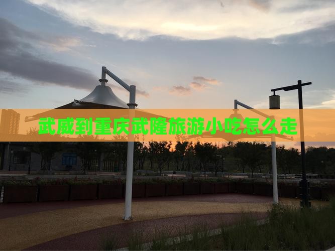 武威到重庆武隆旅游小吃