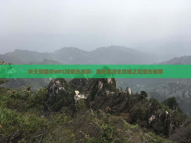 秋天到重庆wfc观景台旅游