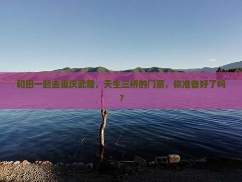 和田去重庆武隆天生三桥门票