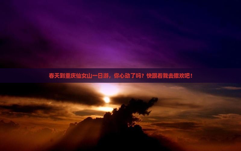 春天到重庆仙女山一日