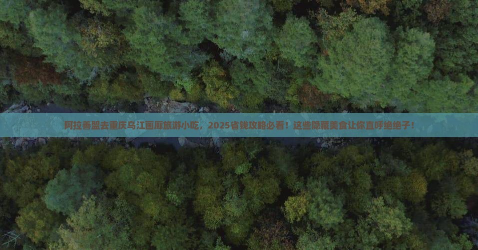 阿拉善盟去重庆乌江画廊旅游小吃