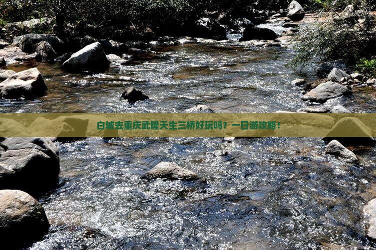 白城去重庆武隆天生三桥一日