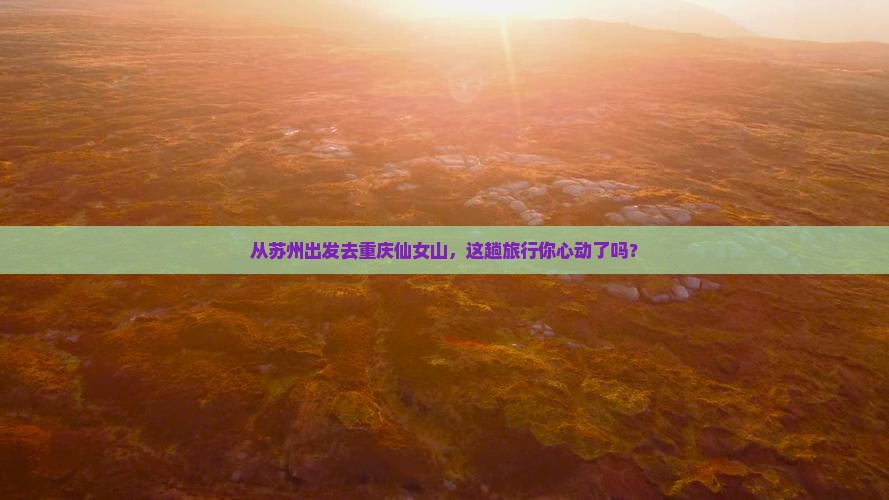 苏州到重庆仙女山景点