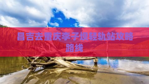 昌吉去重庆李子坝轻轨站攻略