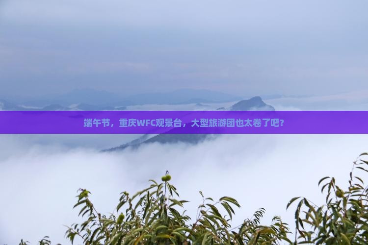 端午节到重庆wfc观景台大型旅游团