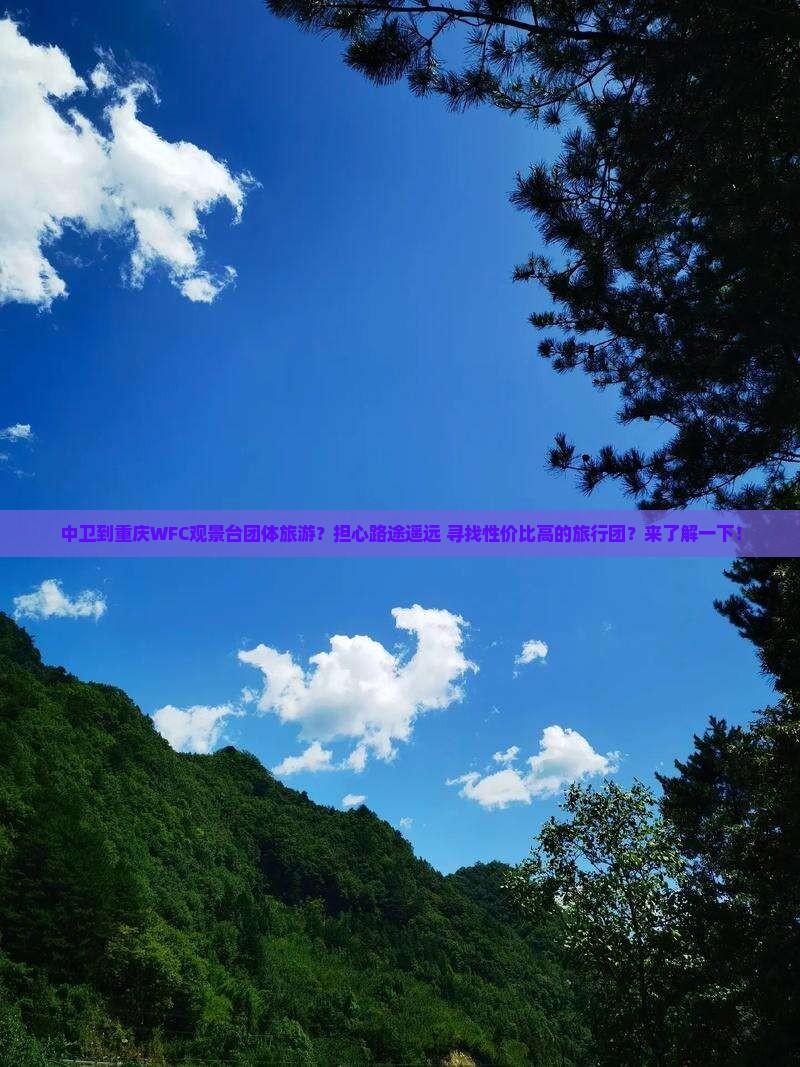 中卫到重庆wfc观景台团体旅游