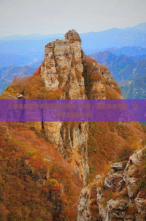 大理去重庆李子坝轻轨站景点