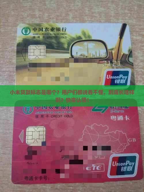 小米贷款标志是哪个