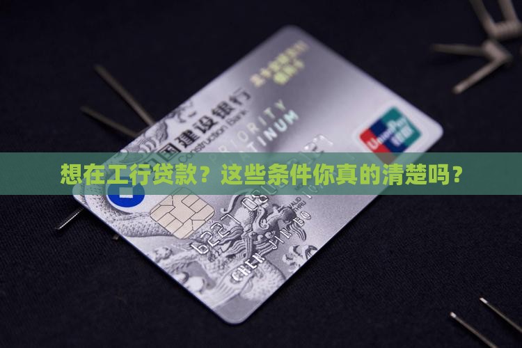 工商银行的贷款条件