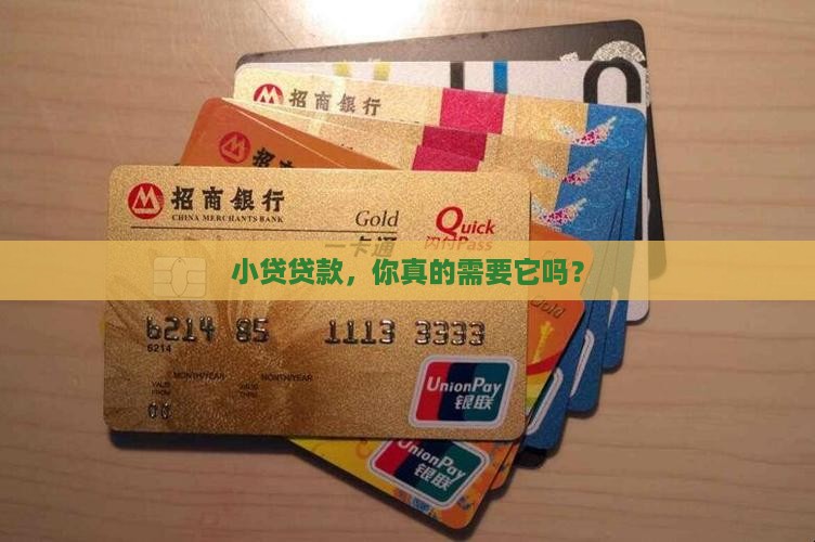 小贷贷款有必要吗