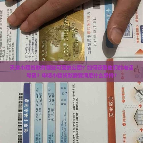 天津小额贷款电话号