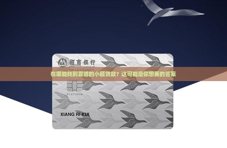 在哪里小额贷款