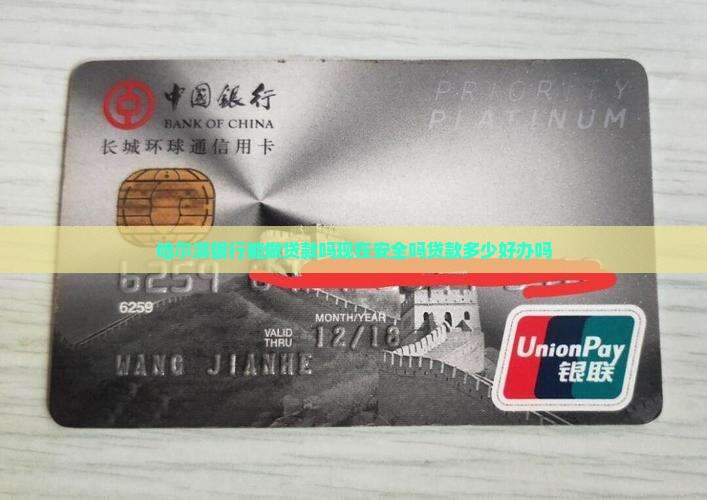 哈尔滨银行能做贷款吗