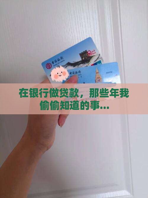 在银行做过贷款