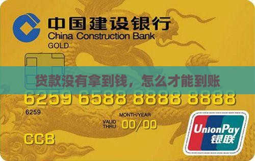 小额贷款没有拿到钱